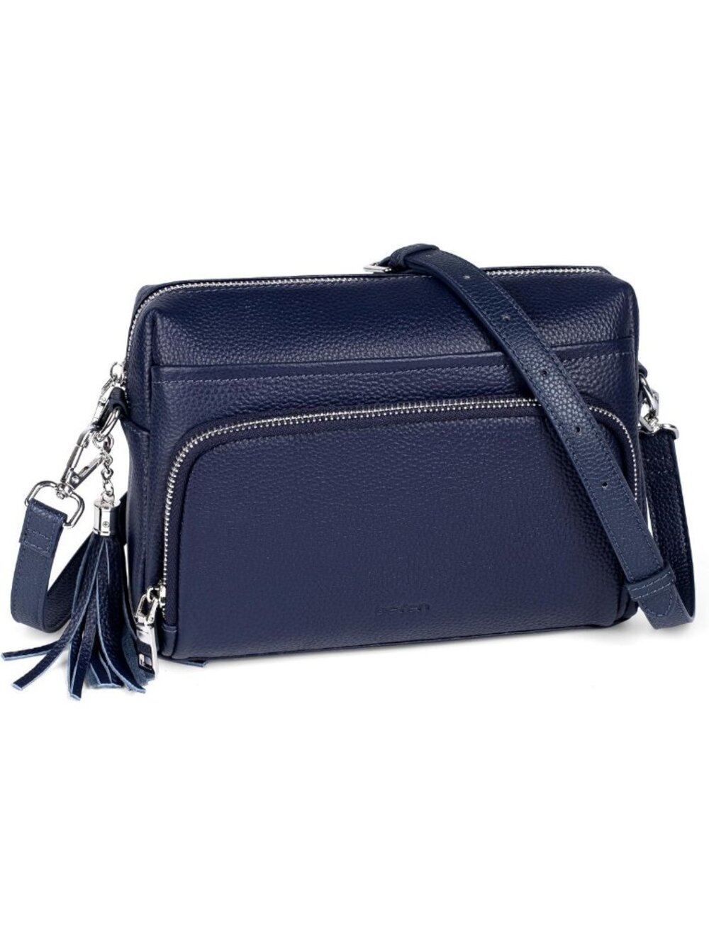 Stylish Genuine Leather Crossbody Bag & Wallet for Women - Travel Purse